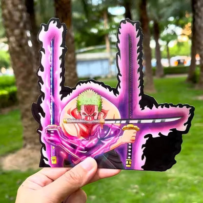 One Piece Motion Sticker